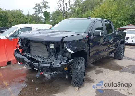 2022 Chevrolet Silverado 1500 4Wd Short Bed Zr2 z USA, uszkodzony, nr VIN 3GCUDHEL1NG645427